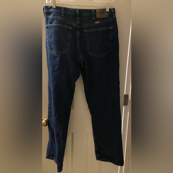 Wrangler Men’s Jeans 36x30 Blue Denim Regular Fit - Picture 5 of 5